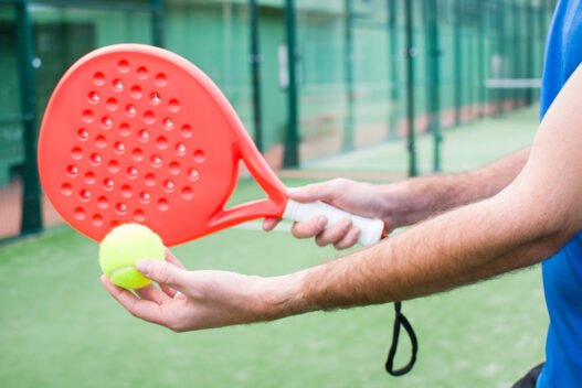 Nybegynder padelspiller