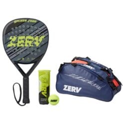 ZERV Padel Pakketilbud (Splash Z500 + Superb Elite Padel Bag + ZERV Padel Master+) - OLD
