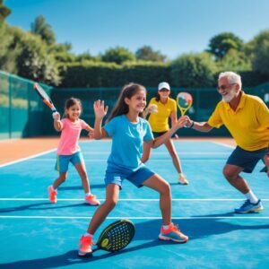 Padel som en sjov og aktiv livsstil for hele familien