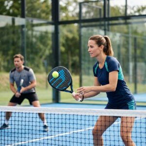 Få mere ro i duellerne med et rundhovedet padelbat