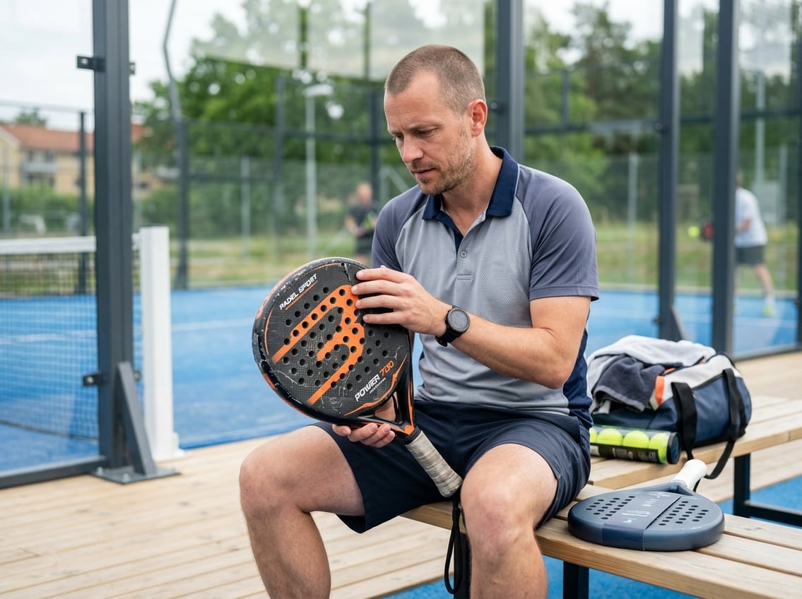 Sådan opdager du at dit padelbat er klar til udskiftning